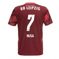 Muški Nogometni Dres RB Leipzig Antonio Nusa #7 Gostujuci 2024-25 Kratak Rukav